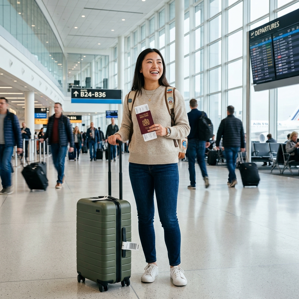 Student ready to fly